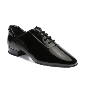 Danceage 4012-0100 Black Patent Men's Ballroom Dance Shoes